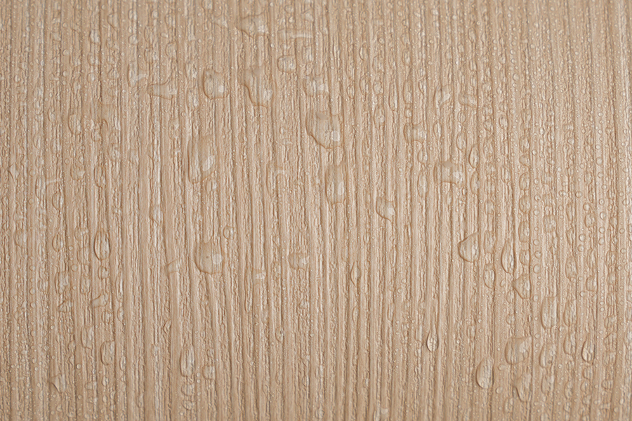Película decorativa impresa de PVC de grano de madera de color claro