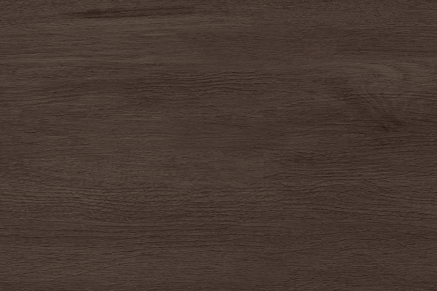 Película decorativa estampada de PVC de grano de madera de color oscuro