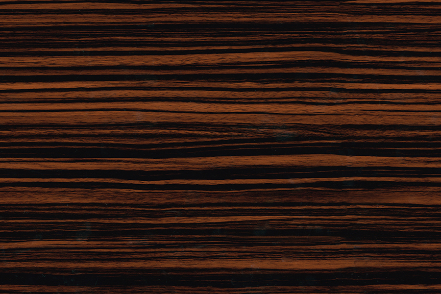 Película decorativa estampada de PVC de grano de madera de color oscuro