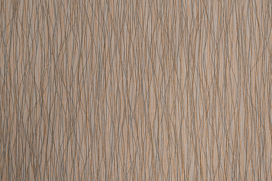 Película decorativa estampada de PVC de textura de color claro