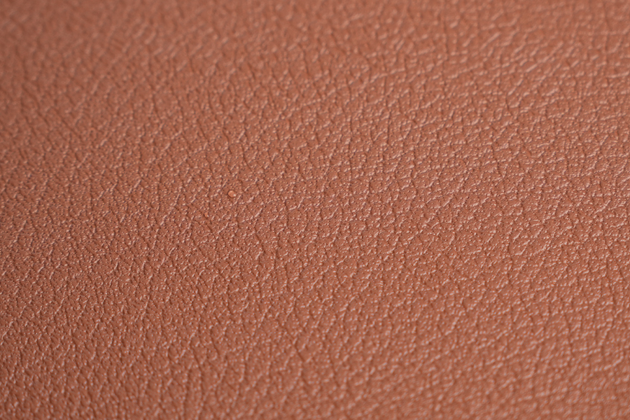 Textura de cuero de falso oscuro PVC Película decorativa