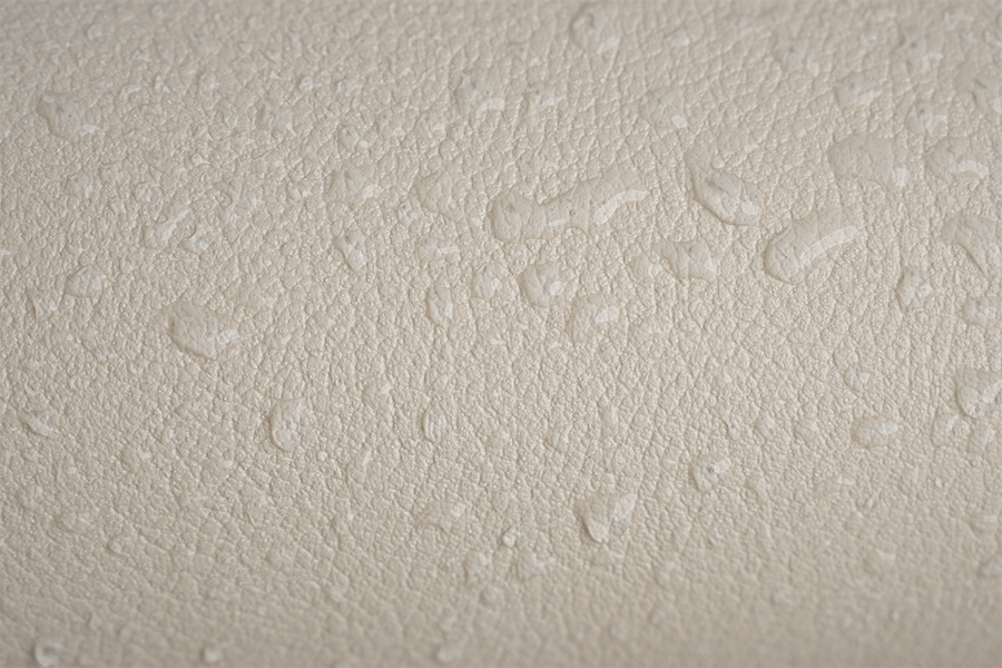 Color claro Faux Leather Textura PVC Película decorativa
